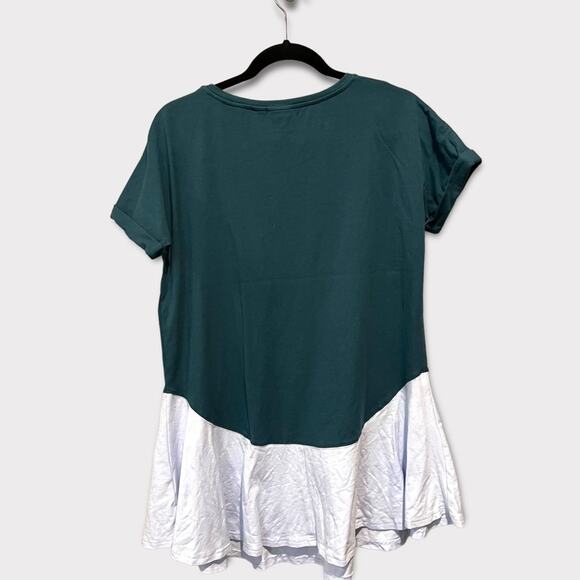 Anthropologie x Holding Horses Flounced T Shirt Dress size XSP - Picture 9 of 11